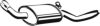 FORD 5020039 End Silencer